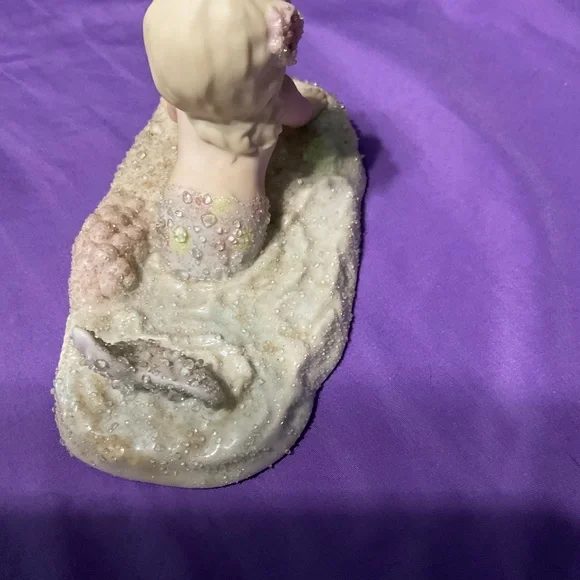 Coral Kingdom mermaid statue “Danae” 1995.  H140 - Picture 4 of 5